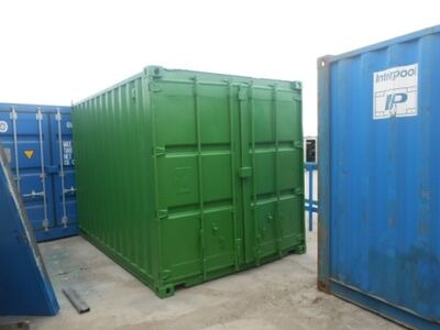 SHIPPING CONTAINERS 14ft Original Doors 37738