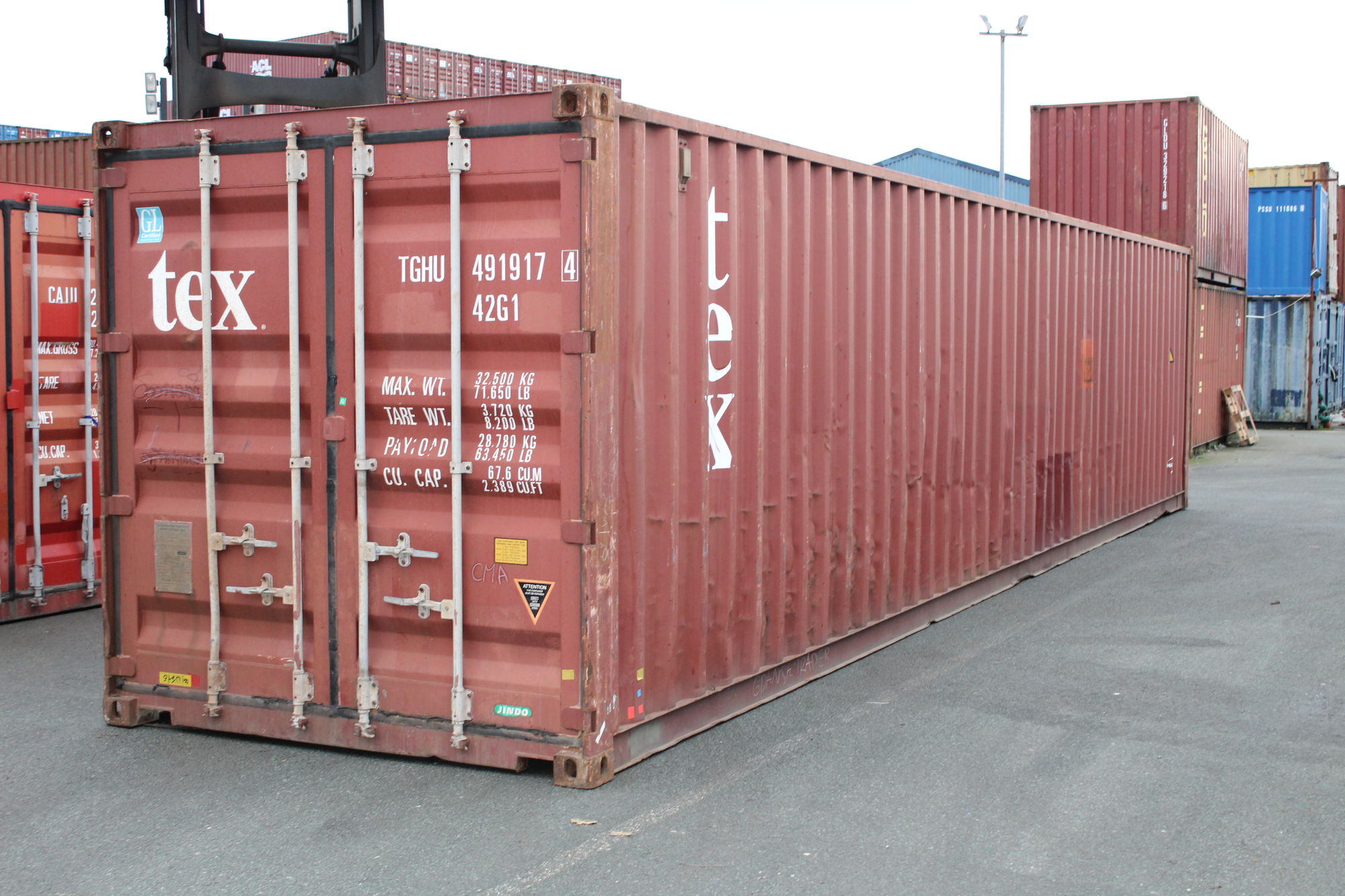 Used 40ft Shipping Containers For Sale 40ft S2 Doors £249500 31ft