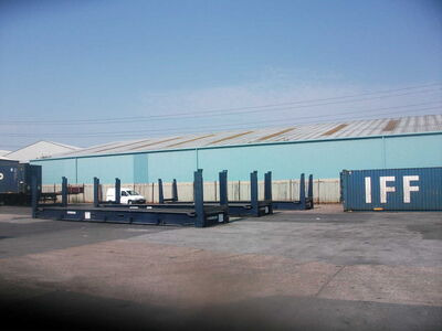 SHIPPING CONTAINER FLAT RACK SC12