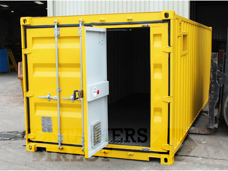 Shipping Container Conversions 20ft x 8ft x 7ft2 weed spraying unit click to zoom image