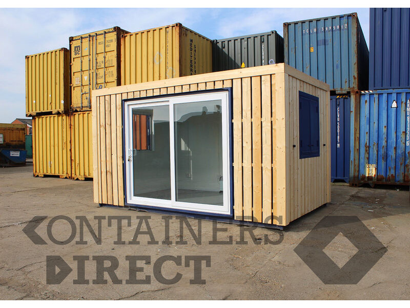 Shipping Container Conversions 14ft ModiBox garden office click to zoom image