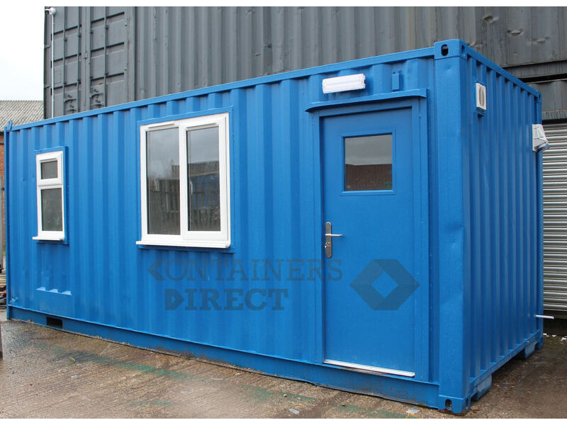 Shipping Container Conversions 20ft welfare units with canteen and bathroom click to zoom image