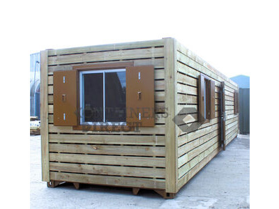 Shipping Container Conversions 40ft ModiBox® with cladding