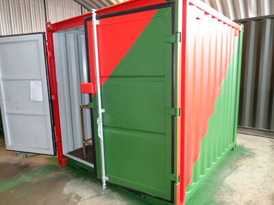 Shipping Container Conversions 8ft workshop