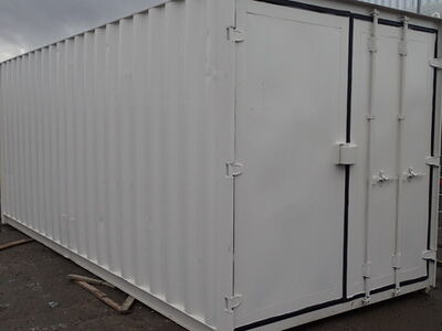 Shipping Container Conversions 20ft S3 doors, ply lined, electrics and shelving