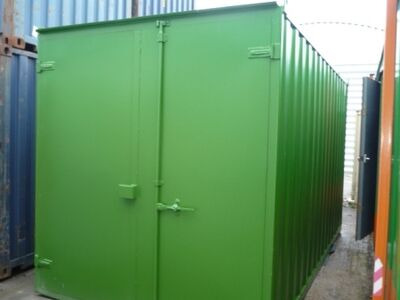 SHIPPING CONTAINERS 15ft S1 Doors 37200