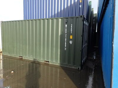 SHIPPING CONTAINERS 20ft Green DV - 67646
