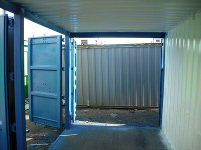  SHIPPING CONTAINERS Container Side Doors  click to zoom image