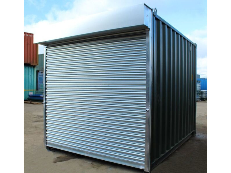 Second Hand 10ft Shipping Containers 10ft S4 Doors click to zoom image