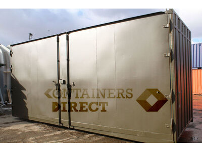 SHIPPING CONTAINERS 21ft with 20ft wide side door
