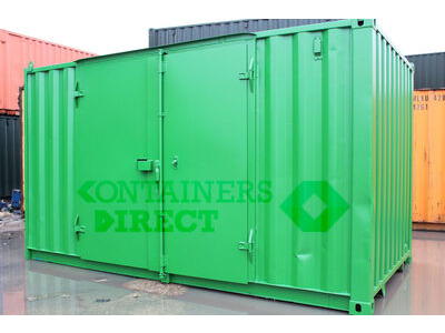 SHIPPING CONTAINERS 15ft side doors