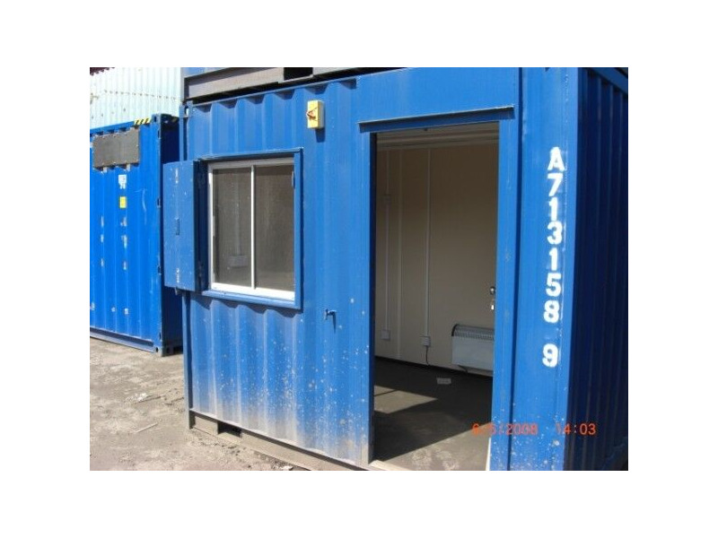 SITE OFFICES 10ft Steel Site Office  click to zoom image