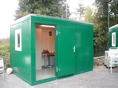 STEEL GARDEN OFFICE 14' Steel Garden Office click to zoom image