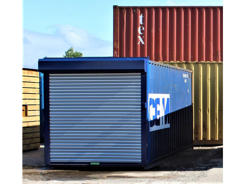 Second Hand 20ft Shipping Containers 20ft Used - S4 Doors click to zoom image