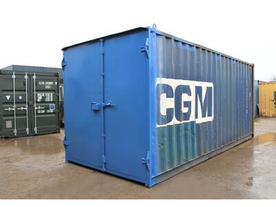 Second Hand 20ft Shipping Containers 20ft Container S1 Doors