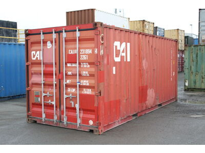 Second Hand 20ft Shipping Containers 20ft Container S2 Doors