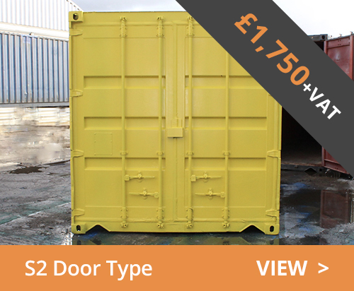 20ft container S2 doors