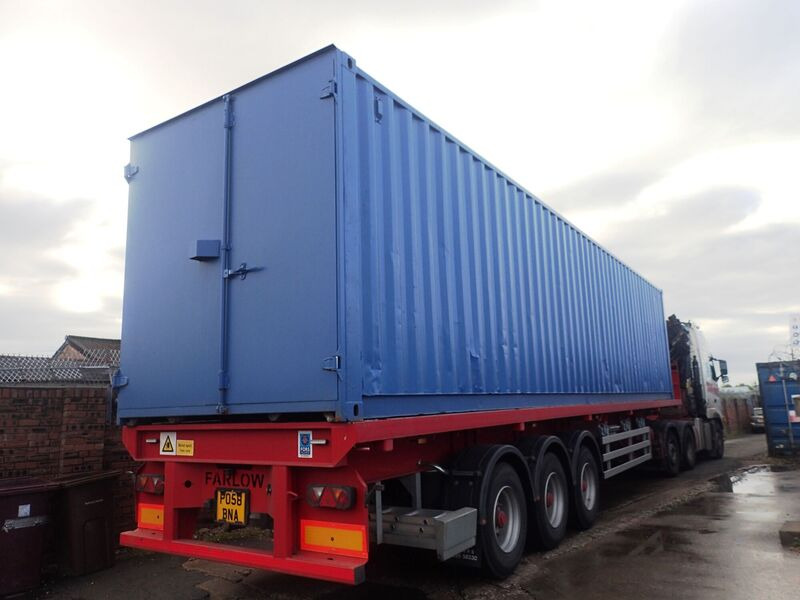Second Hand 30ft Shipping Containers 30ft S1 Doors click to zoom image