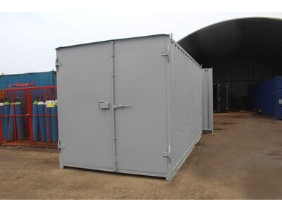 Second Hand 15ft Shipping Containers 15ft S1 Doors click to zoom image