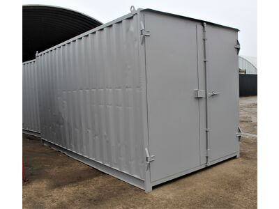 Second Hand 15ft Shipping Containers 15ft S1 Doors click to zoom image