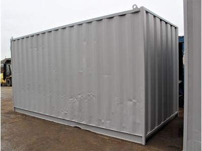 Second Hand 15ft Shipping Containers 15ft S1 Doors click to zoom image