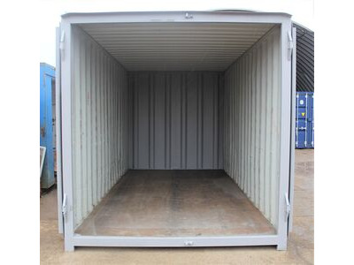 Second Hand 15ft Shipping Containers 15ft S1 Doors click to zoom image