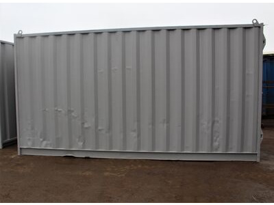 Second Hand 15ft Shipping Containers 15ft S1 Doors click to zoom image