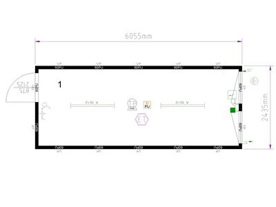 SELF ASSEMBLY SITE OFFICES 20ft CXO cabin office click to zoom image