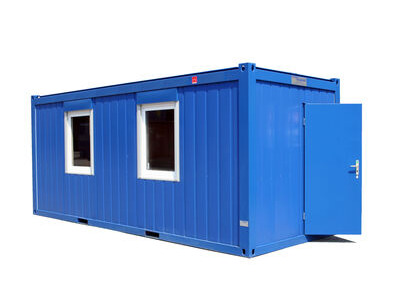 SELF ASSEMBLY SITE OFFICES 20ft CXO cabin office click to zoom image