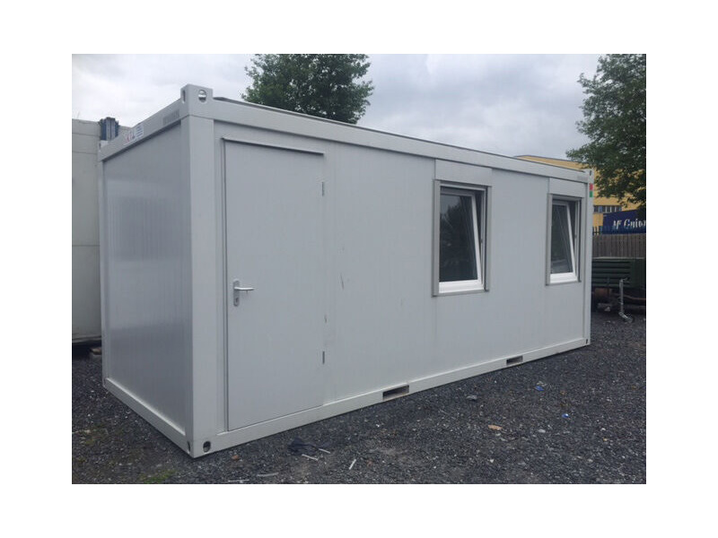 SELF ASSEMBLY SITE OFFICES 20ft CXO cabin office click to zoom image