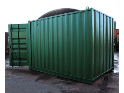 Second Hand 12ft Shipping Containers 12ft Shipping Container - S2 Doors click to zoom image