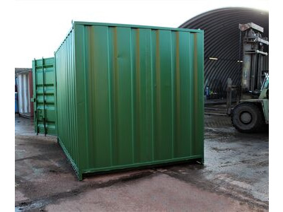 Second Hand 12ft Shipping Containers 12ft Shipping Container - S2 Doors click to zoom image