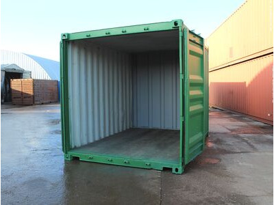 Second Hand 12ft Shipping Containers 12ft Shipping Container - S2 Doors click to zoom image