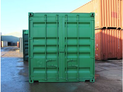 Second Hand 12ft Shipping Containers 12ft Shipping Container - S2 Doors click to zoom image