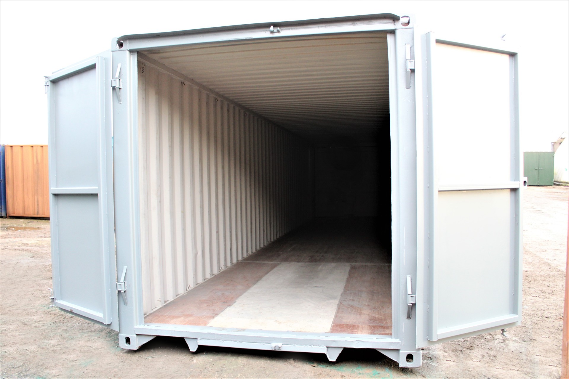 Used 40ft Shipping Containers 40ft ISO S1 doors | £2300.00 ...