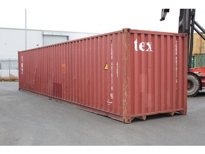 Second Hand 40ft Shipping Containers 40ft S2 Doors click to zoom image