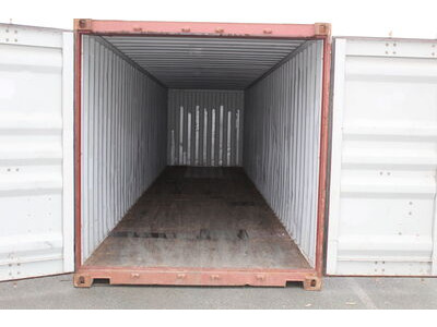 Second Hand 40ft Shipping Containers 40ft S2 Doors click to zoom image