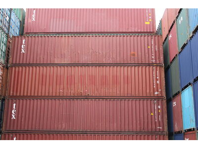 Second Hand 40ft Shipping Containers 40ft S2 Doors click to zoom image