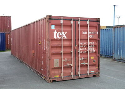 Second Hand 40ft Shipping Containers 40ft S2 Doors
