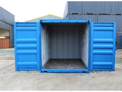 Second Hand 10ft Shipping Containers 10ft Used Shipping Container - S2 Doors click to zoom image