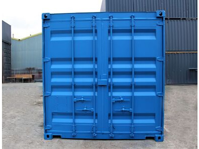 Second Hand 10ft Shipping Containers 10ft Used Shipping Container - S2 Doors click to zoom image