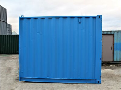 Second Hand 10ft Shipping Containers 10ft Used Shipping Container - S2 Doors click to zoom image