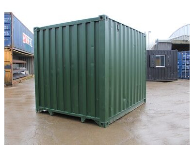 Second Hand 10ft Shipping Containers 10ft S1 Doors click to zoom image