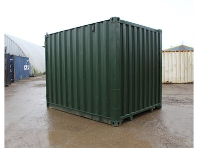 Second Hand 10ft Shipping Containers 10ft S1 Doors click to zoom image