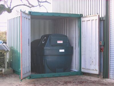 SHIPPING CONTAINERS 10 Foot Diesel Store