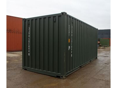 New 20ft Shipping Containers 20ft Once Used S2- Original Doors click to zoom image