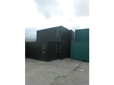 New 20ft Shipping Containers 20ft Once Used S2- Original Doors click to zoom image