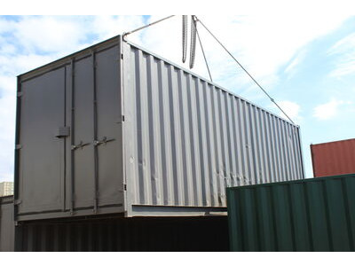 New 20ft Shipping Containers 20ft Once Used - S3 Doors click to zoom image