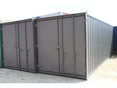 New 20ft Shipping Containers 20ft Once Used - S3 Doors click to zoom image