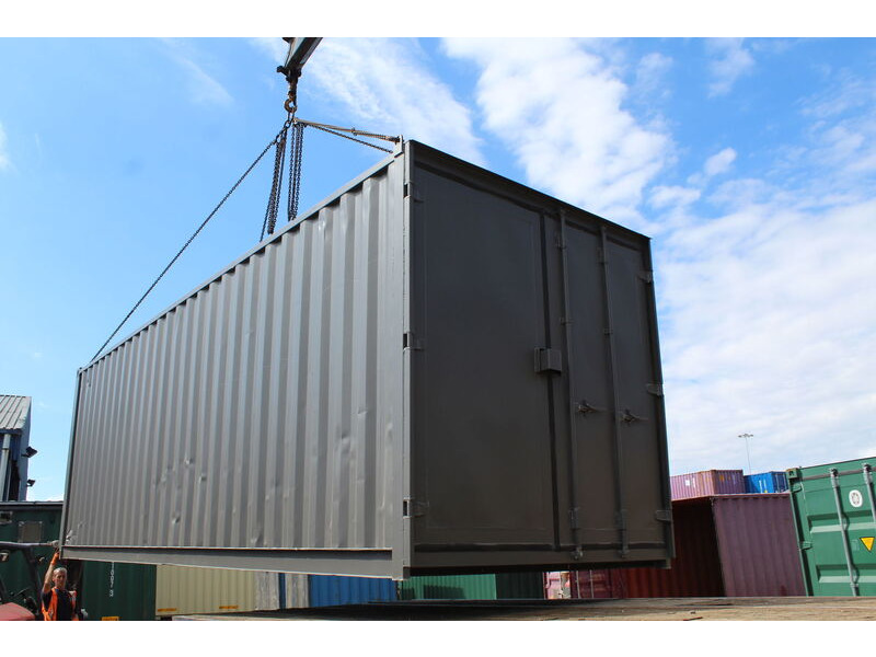20ft New Shipping Containers 20ft Once Used - S3 Doors click to zoom image
